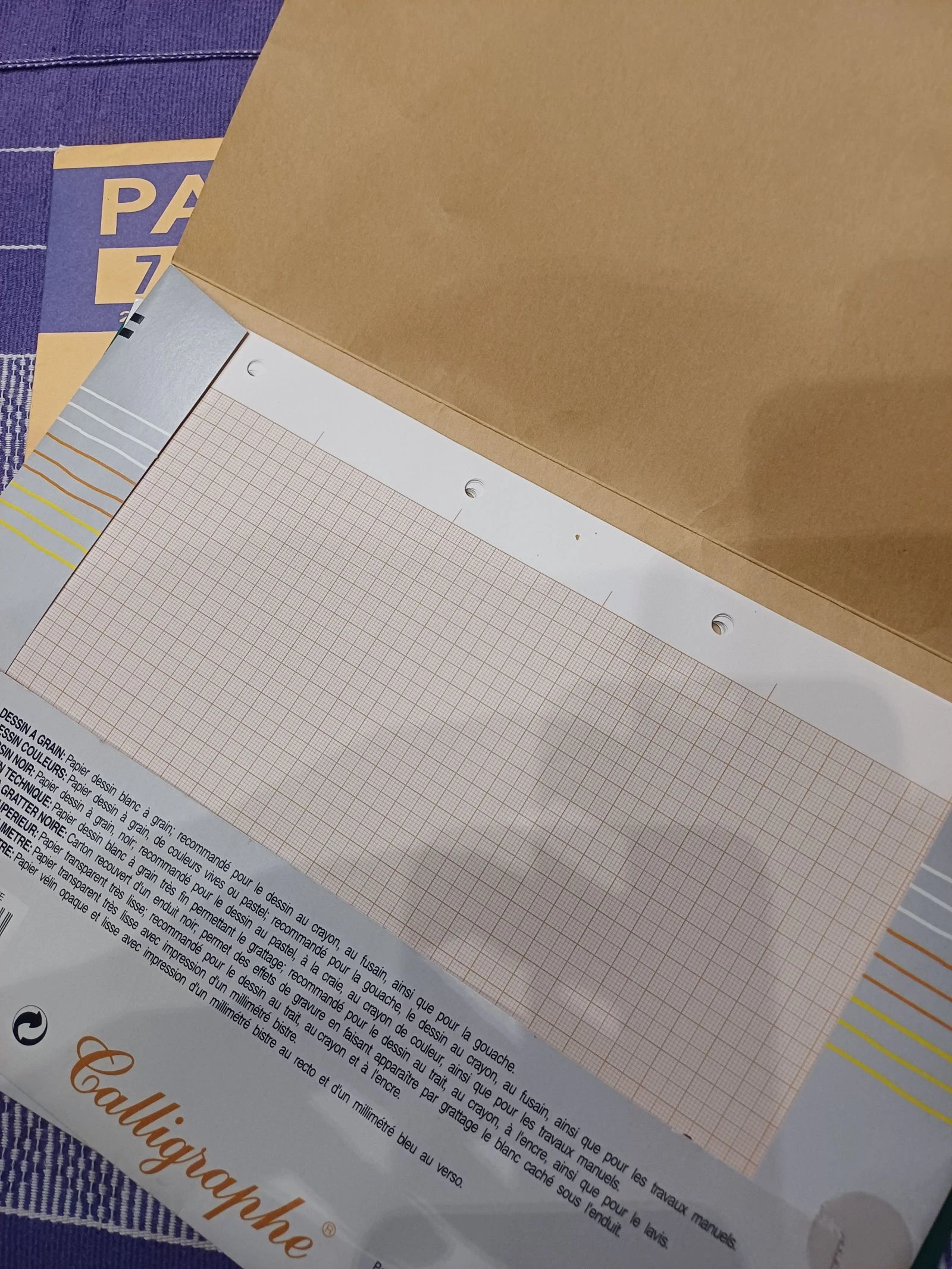 Lot of new graph and tracing paper – photo 6